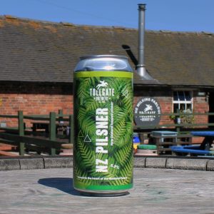 Tollgate Brewery 330ml can of NZ Pilsner beer