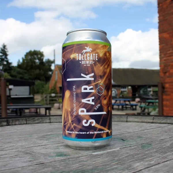 Tollgate Brewery 440ml can of Spark beer