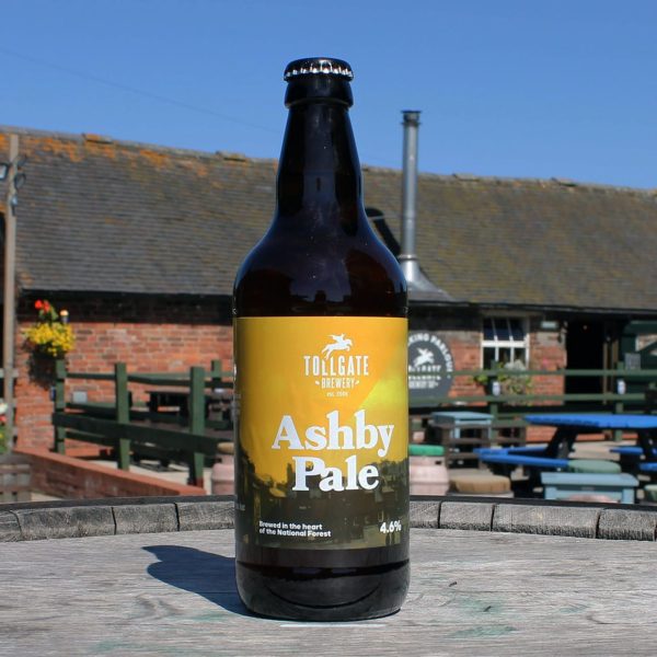 Tollgate Brewery 440ml bottle of Ashby Pale beer