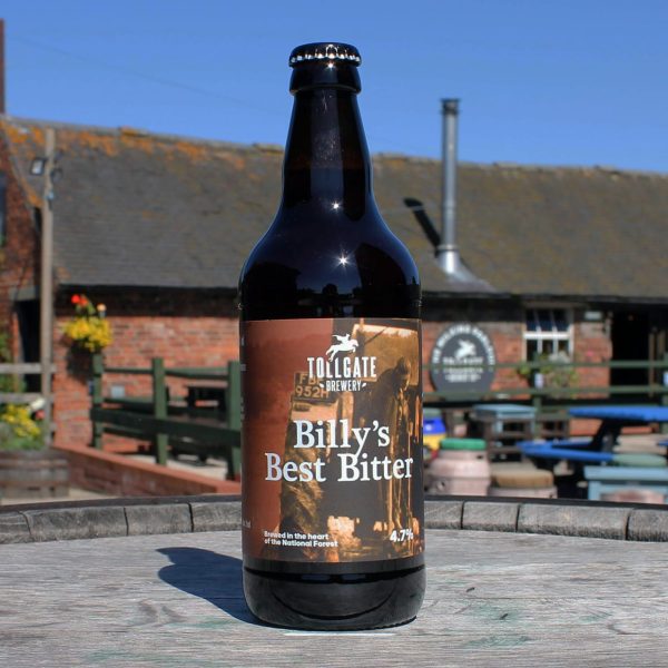 Tollgate Brewery 440ml bottle of Billy's Best Bitter beer