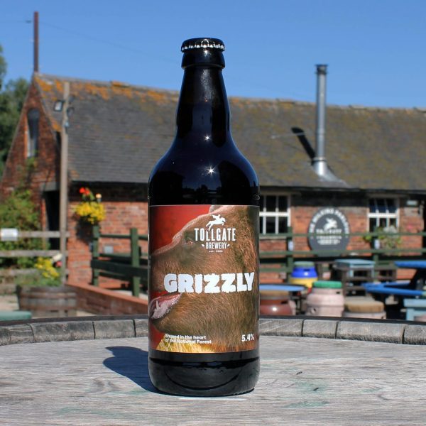 Tollgate Brewery 440ml bottle of Grizzly beer