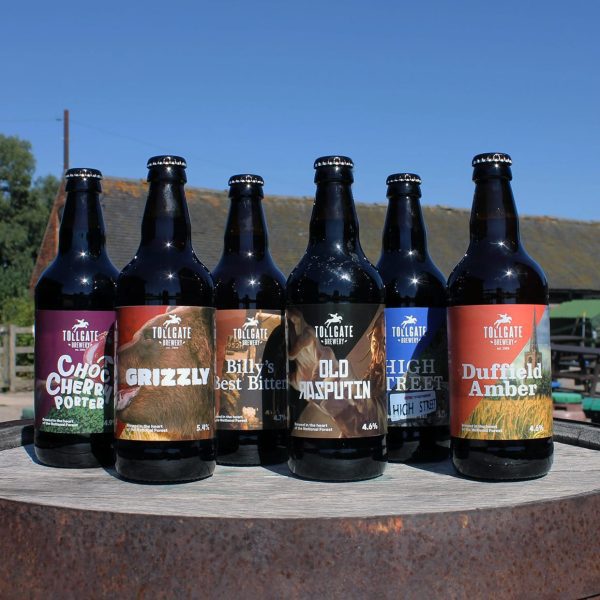 Tollgate Brewery mixed selection of 440ml bottles of beer